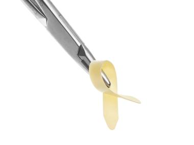 XenoSure Patch held with forceps