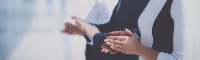 Business People Clapping