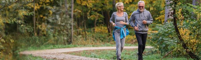 jogging older folks