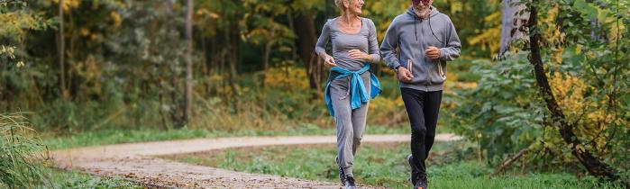 Couple Running